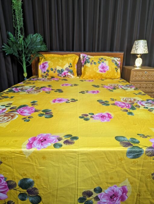Twill Cotton Bed Sheet for Double Bed - Image 4