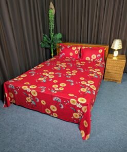 Twill Cotton Bed Sheet for Double Bed