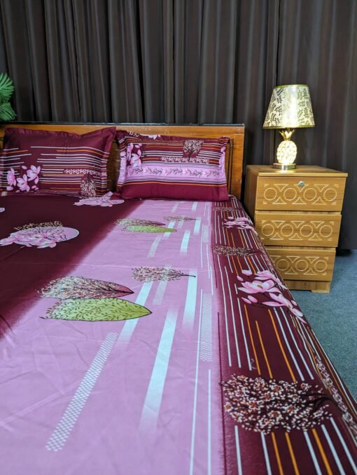 Twill Cotton Bed Sheet for Double Bed - Image 4