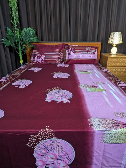 Twill Cotton Bed Sheet for Double Bed - Image 2