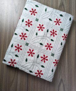 Noyonmoni Nakshi Kantha – hand stiched Quilt for All