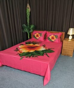 Panel Cotton Bed Sheet for Double Bed