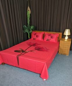 Panel Cotton Bed Sheet for Double Bed