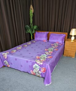 Twill Cotton Bed Sheet for Double Bed