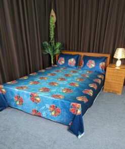Twill Cotton Bed Sheet for Double Bed