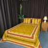 Hand Block Bed Sheet for Double Bed