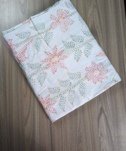 Noya Daman  Nakshi Kantha – hand stiched Quilt for All Seasons