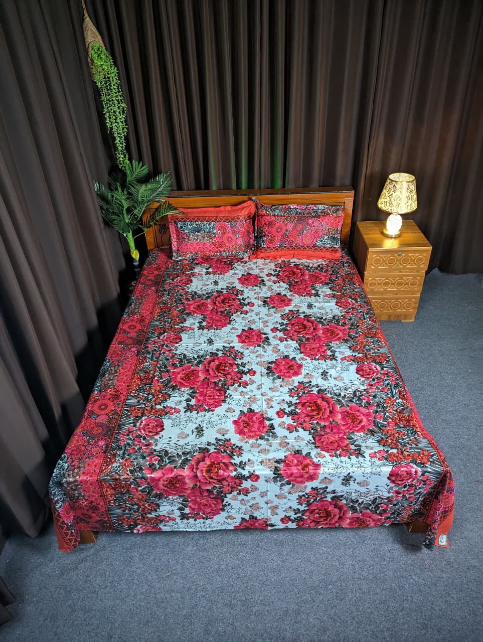 Twill Cotton Bed Sheet for Double Bed - Image 4