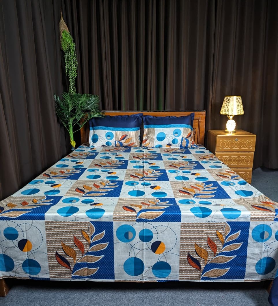 Twill Cotton Bed Sheet for Double Bed - Image 2